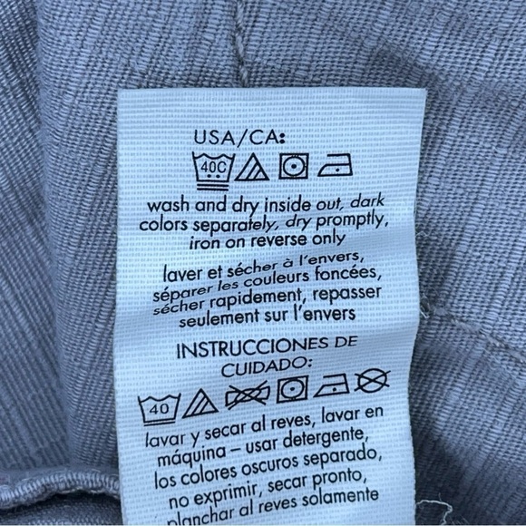 SIZE 2 CALVIN KLEIN GREIGE GREY BEIGE KHAKI SHORTS LIGHTWEIGHT - Picture 9 of 9